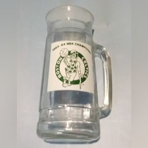 Boston Celtics 83-84 NBA glass mug